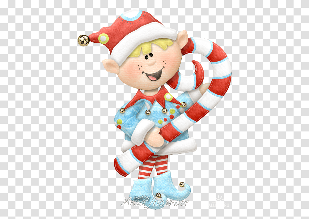 Elf Thank You Santa, Doll, Toy Transparent Png