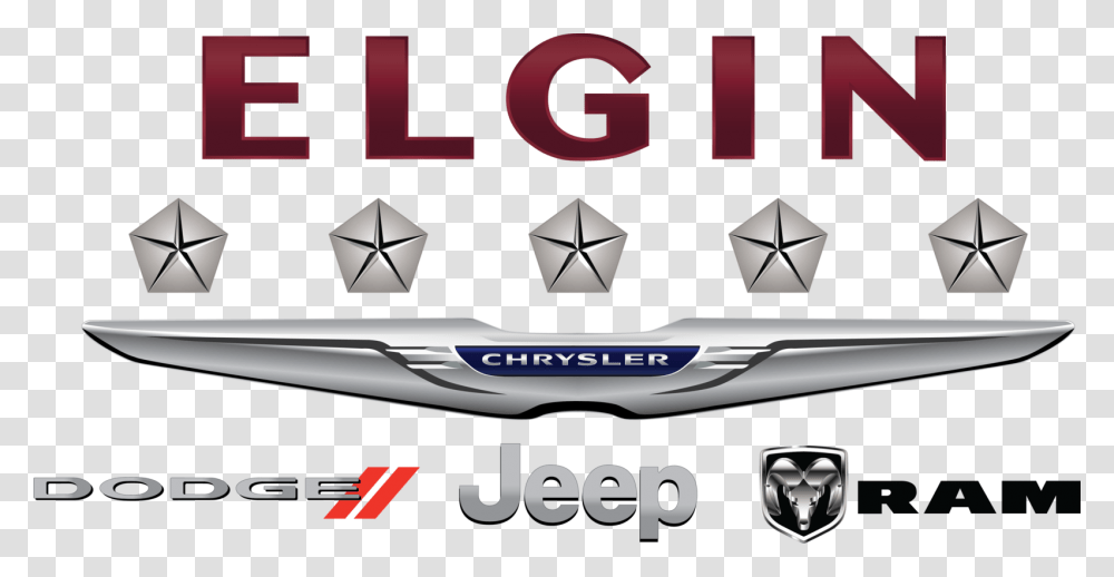 Elgin Chrysler Dodge Jeep Ram, Logo, Vehicle, Transportation Transparent Png