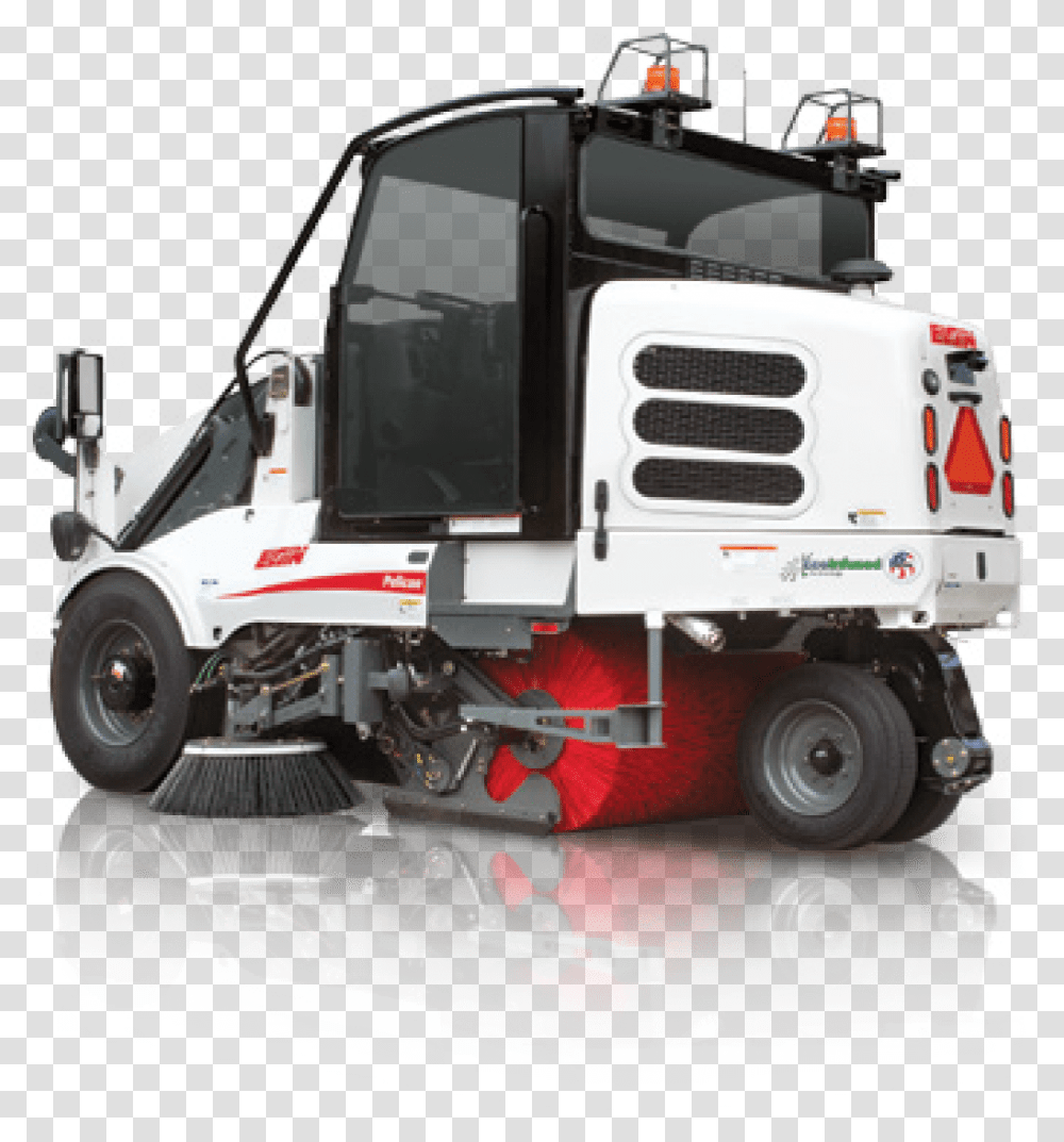 Elgin Sweeper Pelican, Trailer Truck, Vehicle, Transportation, Fire Truck Transparent Png