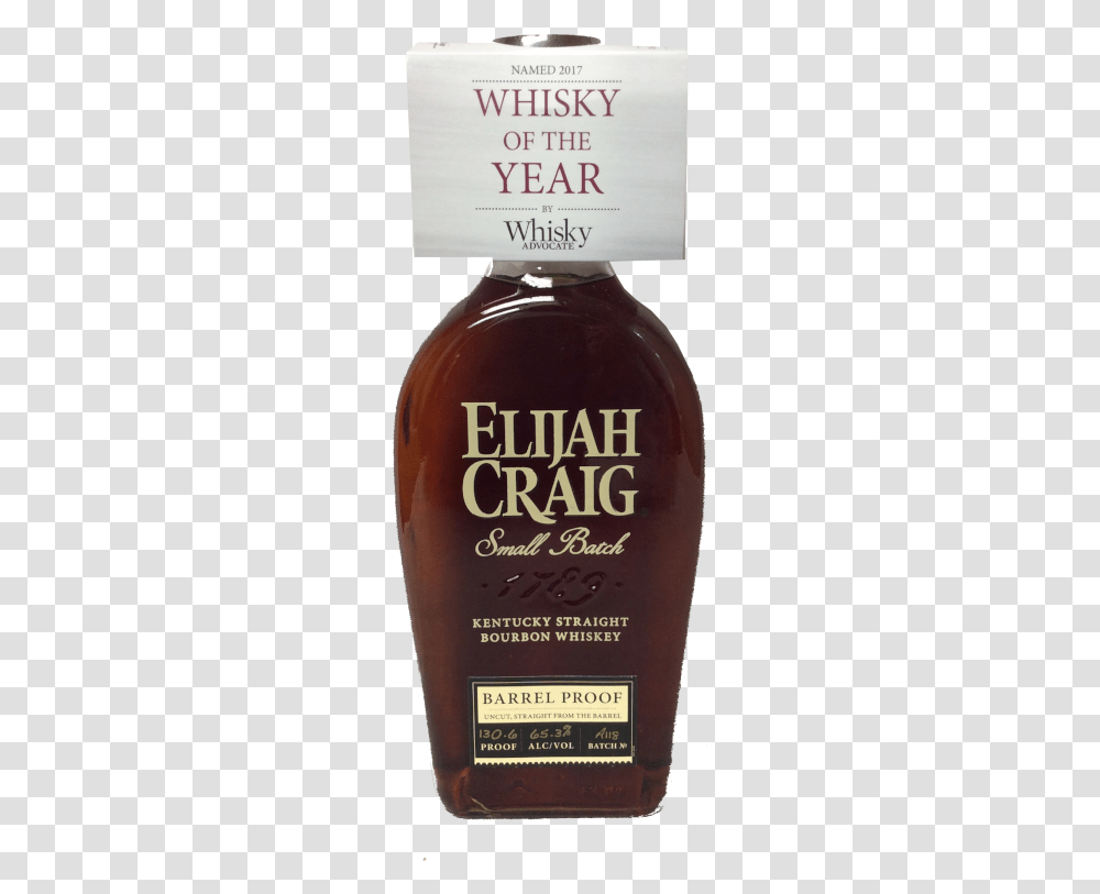 Elijah Craig Small Batch Barrel Proof Single Malt Whisky, Liquor, Alcohol, Beverage, Beer Transparent Png