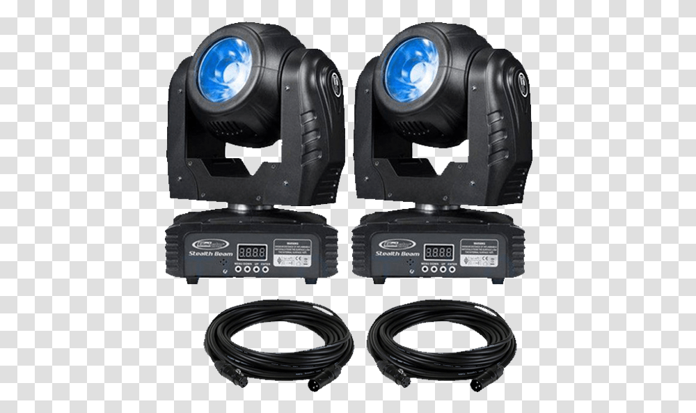 Eliminator Stealth Beam Led Moving Head 2 Pack Intelligent Lighting, Camera, Electronics, Video Camera, Spotlight Transparent Png