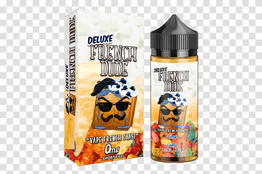 Eliquid Deluxe French Dude By Vape Breakfast French Dude Deluxe Vape Juice, Sunglasses, Accessories, Accessory, Tin Transparent Png