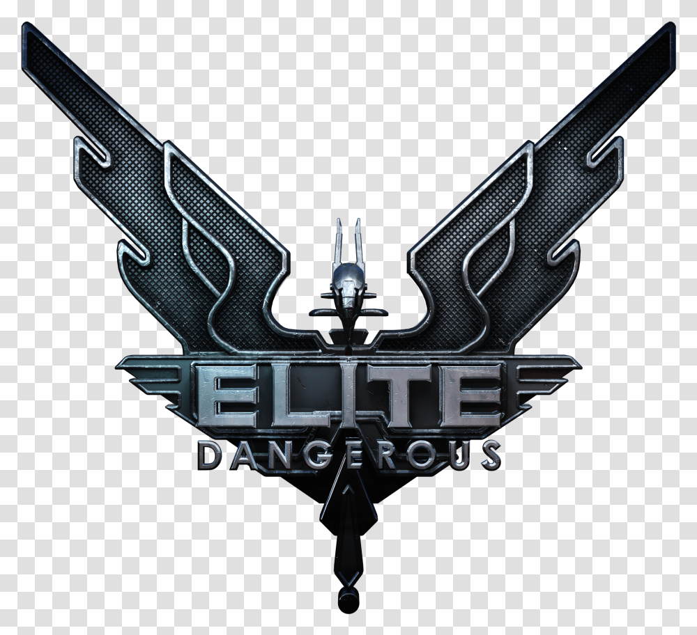 Elite Dangerous Hd Elite Dangerous Logo, Emblem, Trademark, Guitar Transparent Png