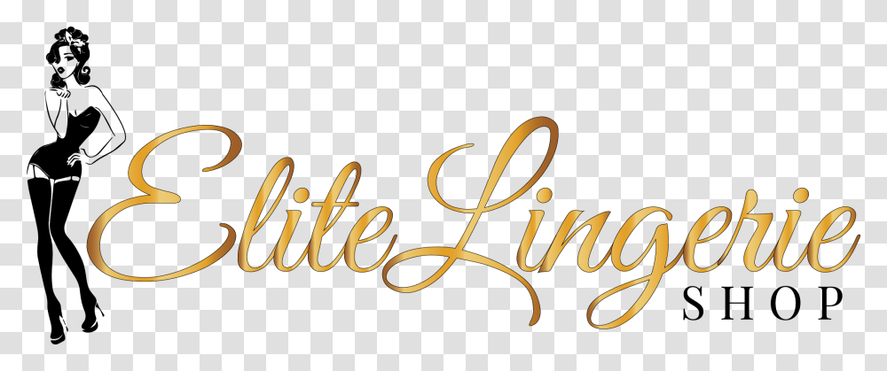 Elite Lingerie Shop Calligraphy, Handwriting, Person, Human Transparent Png