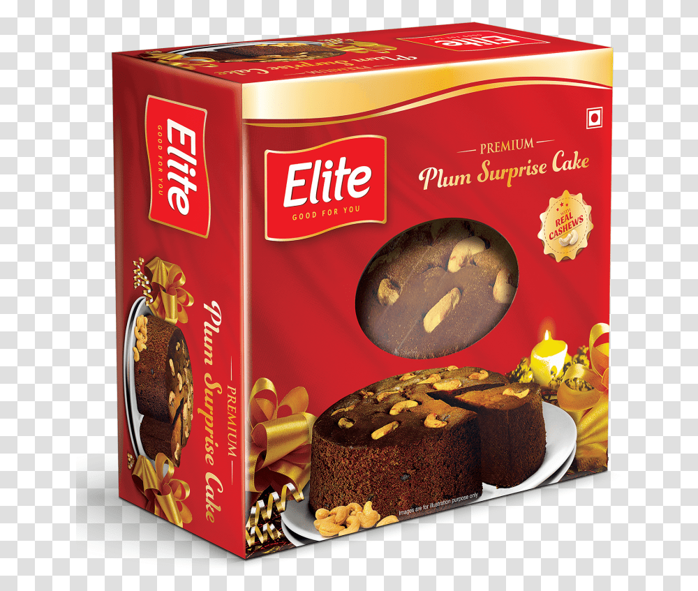 Elite Plum Cake Price, Sweets, Food, Plant, Box Transparent Png