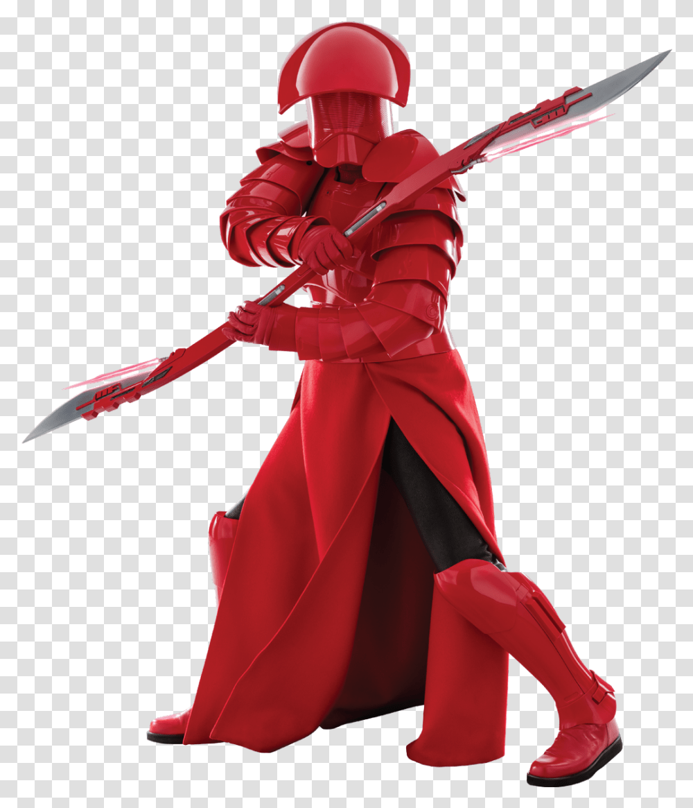 Elite Praetorian Guard Last Jedi Imperial Guards, Person, Human, Samurai, Costume Transparent Png