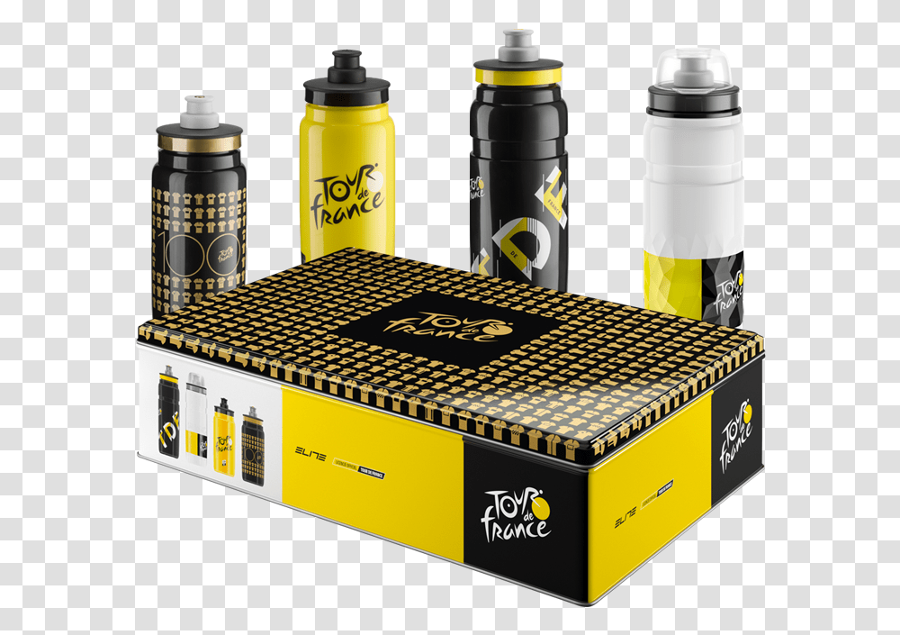 Elite Tour De France Box Elite Tour De France 2019, Tin, Bottle, Can, Spray Can Transparent Png