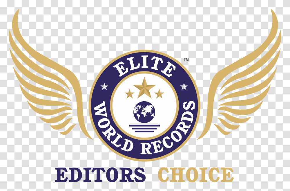 Elite World Records Language, Logo, Symbol, Trademark, Badge Transparent Png