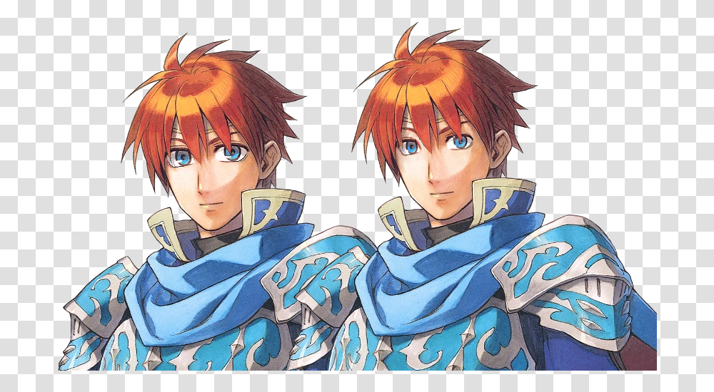 Eliwood But His Eyes Are Their Fire Emblem The Binding Blade, Manga, Comics, Book, Person Transparent Png