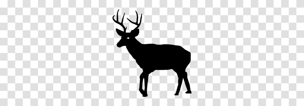 Elk Black And White Clipart, Gray, World Of Warcraft Transparent Png