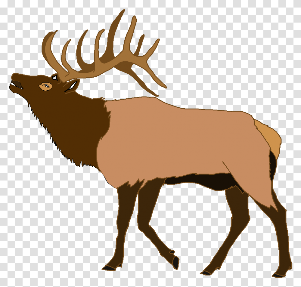 Elk Clip Art, Deer, Wildlife, Mammal, Animal Transparent Png