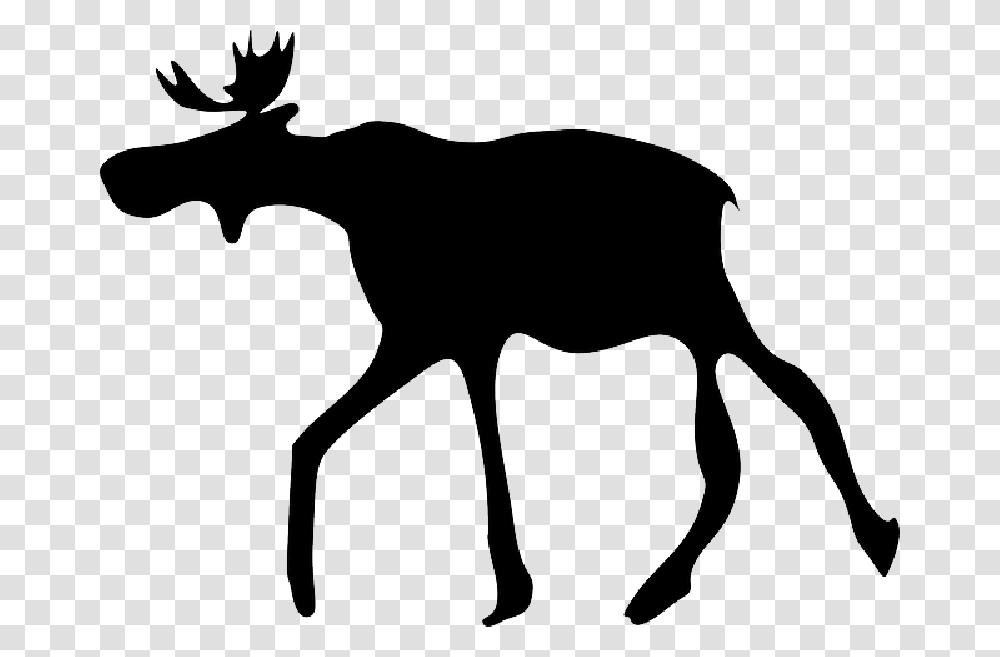 Elk Clip Art, Silhouette, Mammal, Animal, Wildlife Transparent Png