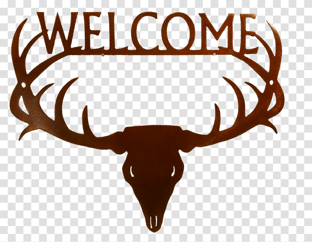 Elk Clipart Elk Skull Antler, Animal, Logo, Trademark Transparent Png