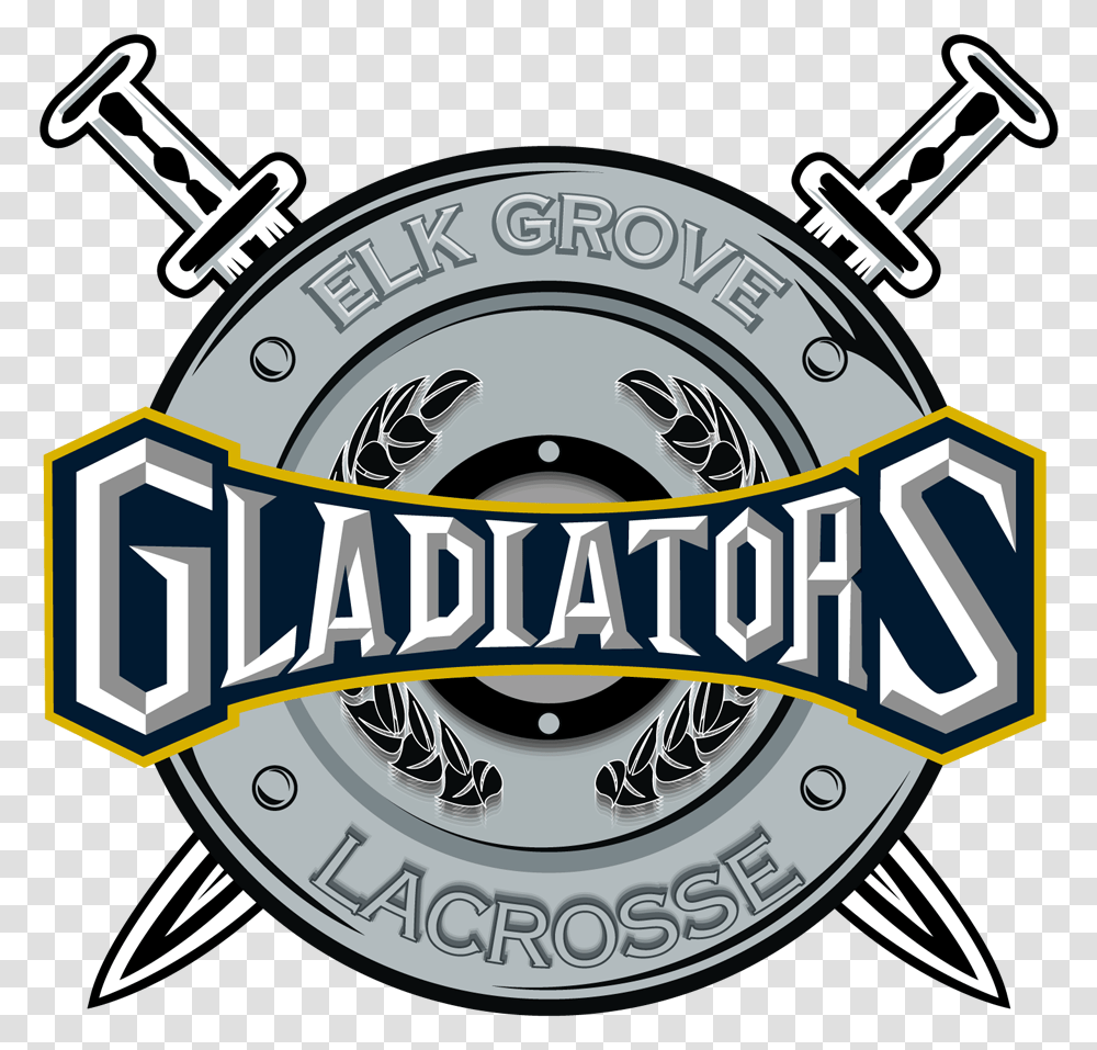 Elk Grove Gladiators Lacrosse New Crest Gladiators Logo, Beer, Alcohol, Beverage, Lager Transparent Png