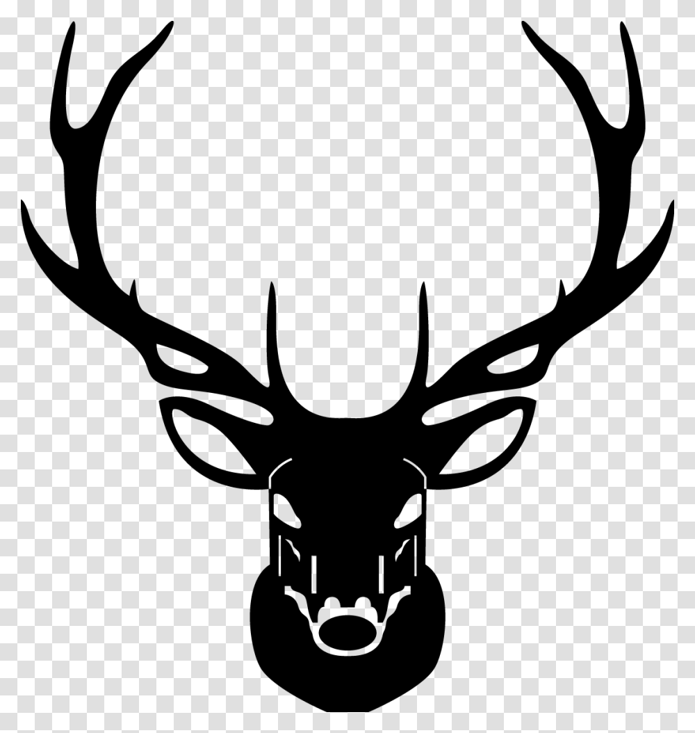 Elk Head Image, Antler, Bow, Deer, Wildlife Transparent Png