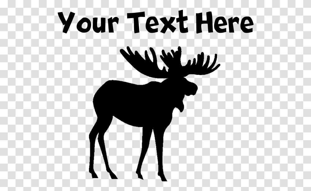 Elk, Horse, Mammal, Animal, Silhouette Transparent Png