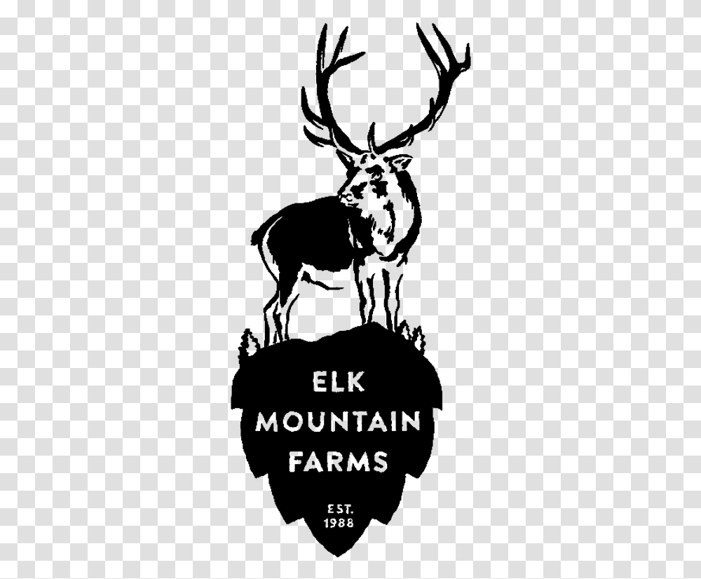 Elk Mountain Farms Logo, Gray, World Of Warcraft Transparent Png
