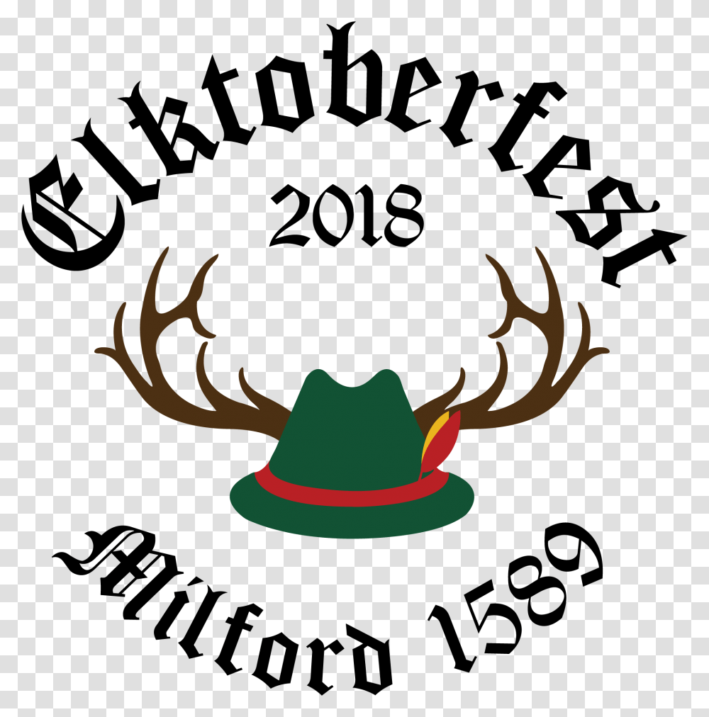 Elktoberfest Milford Elks, Antler, Bonfire, Flame, Hat Transparent Png