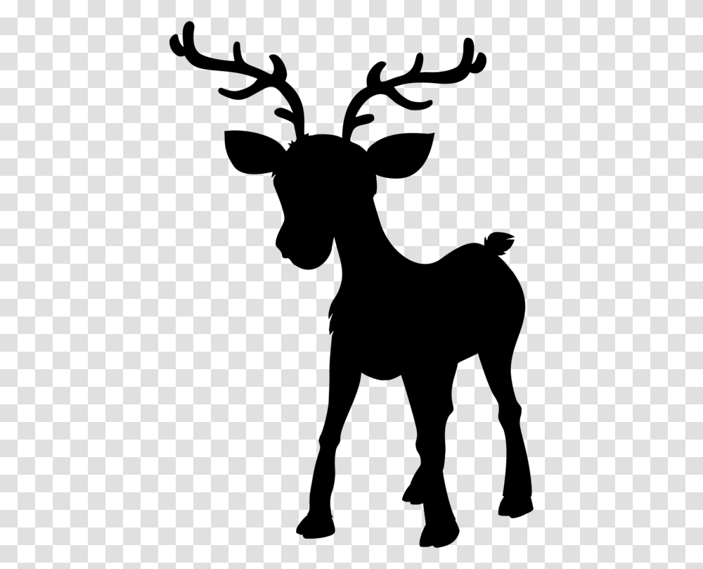 Elkwildlifestencil Deer Park Clipart, Gray, World Of Warcraft Transparent Png