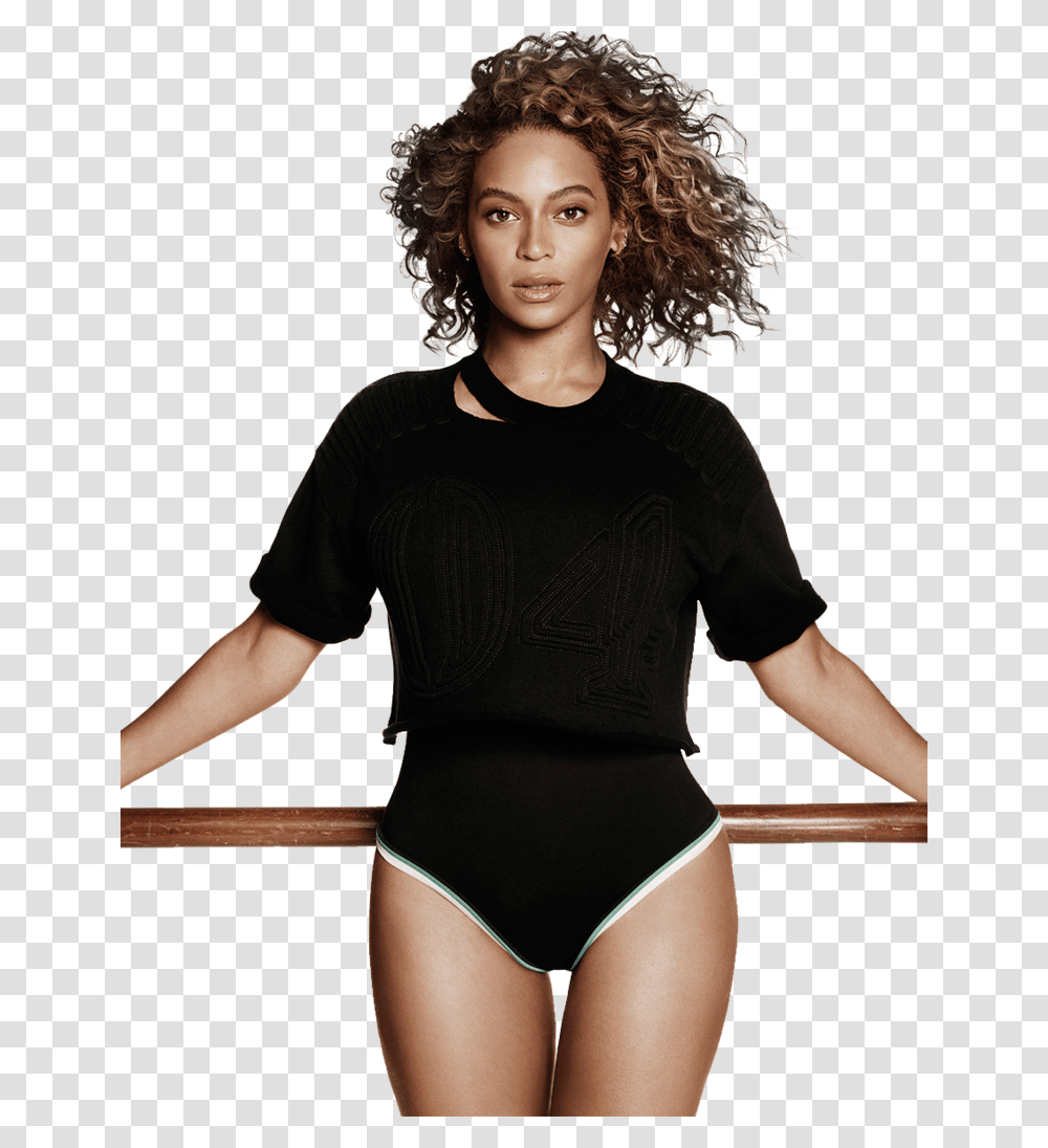 Elle Magazine Ivy Park Celebrity Beyonce Background, Female, Person, Hair Transparent Png