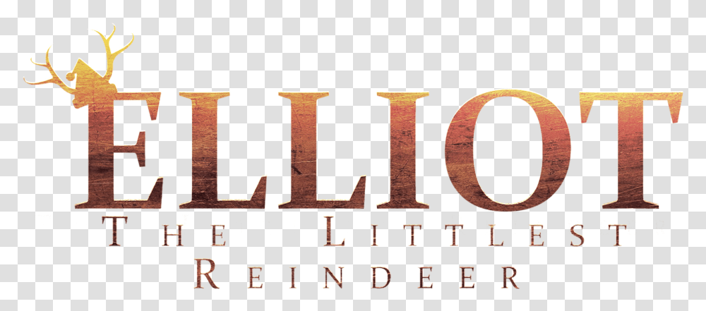 Elliot The Littlest Reindeer Graphic Design, Alphabet, Word, Cross Transparent Png