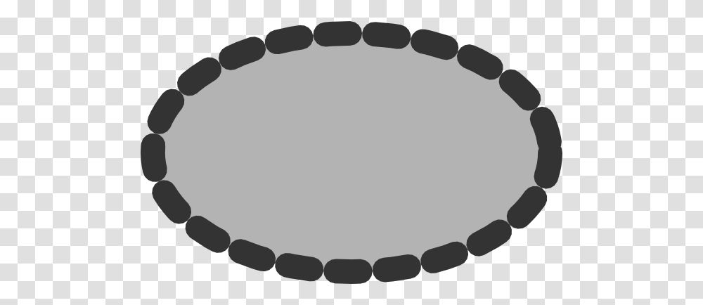 Ellipse With Dotted Line Clip Art, Oval Transparent Png
