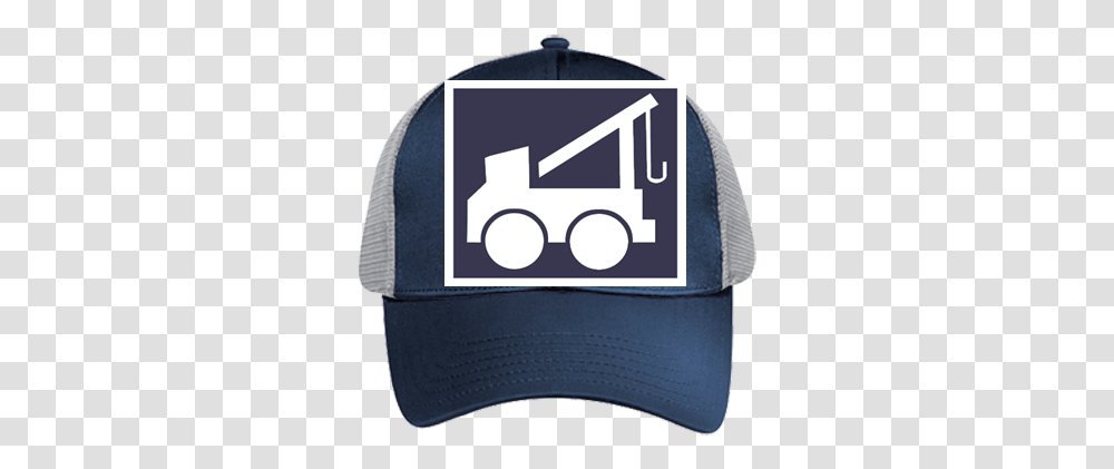 Ellis Tow Truck Hat Cotton Front Trucker Tow Truck Hat, Clothing, Apparel, First Aid, Baseball Cap Transparent Png