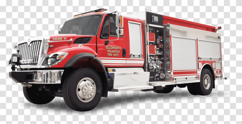 Ellsworth Iowa Fire Trucks, Vehicle, Transportation, Fire Department, Wheel Transparent Png