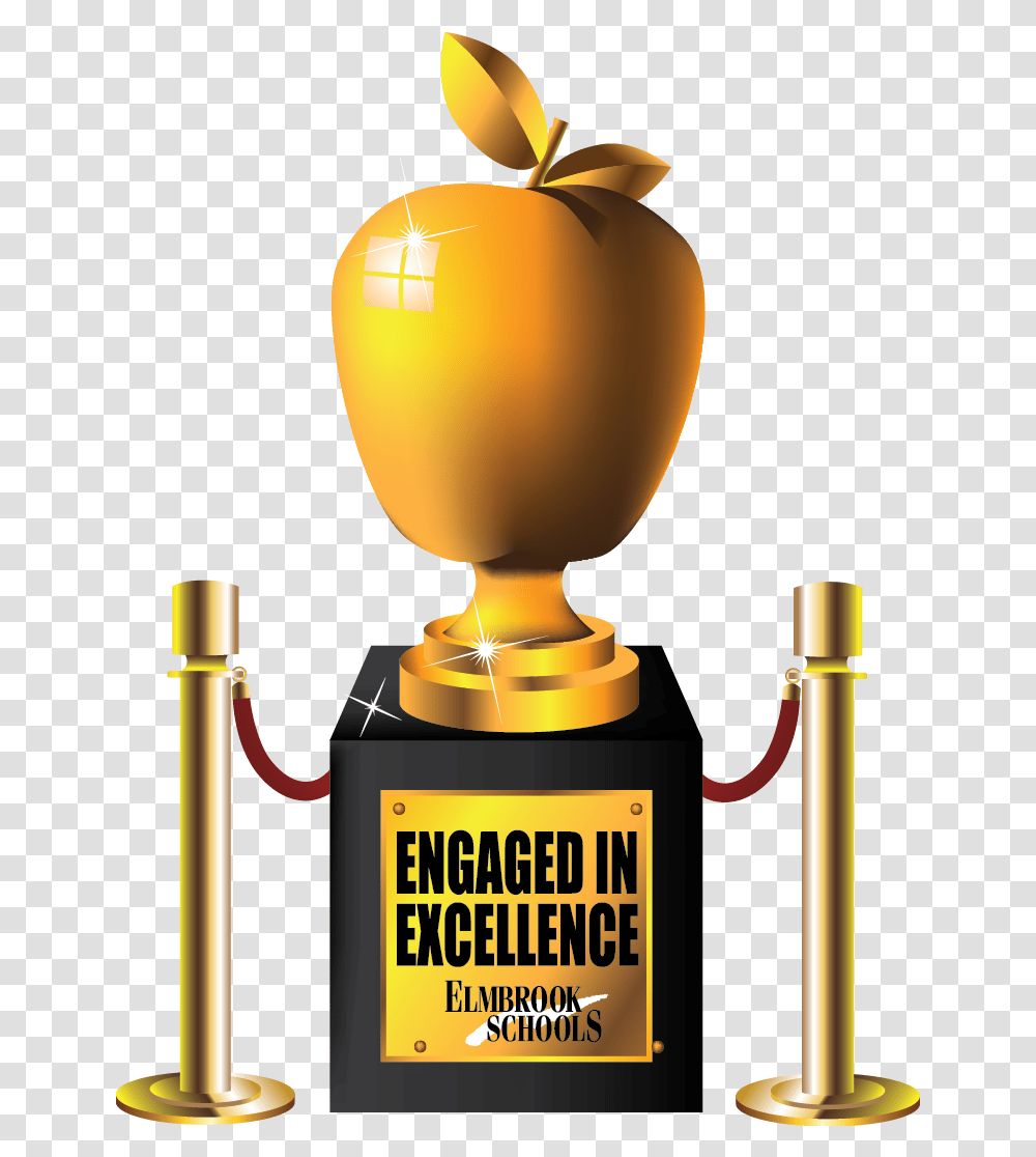 Elmbrookschools Teacher And Student Best, Lamp, Light, Trophy Transparent Png