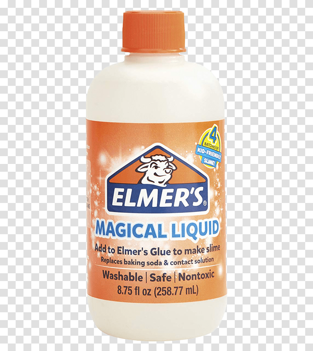 Elmer S Magical Liquid Slime Activator Amazon, Beer, Beverage, Food, Tin Transparent Png
