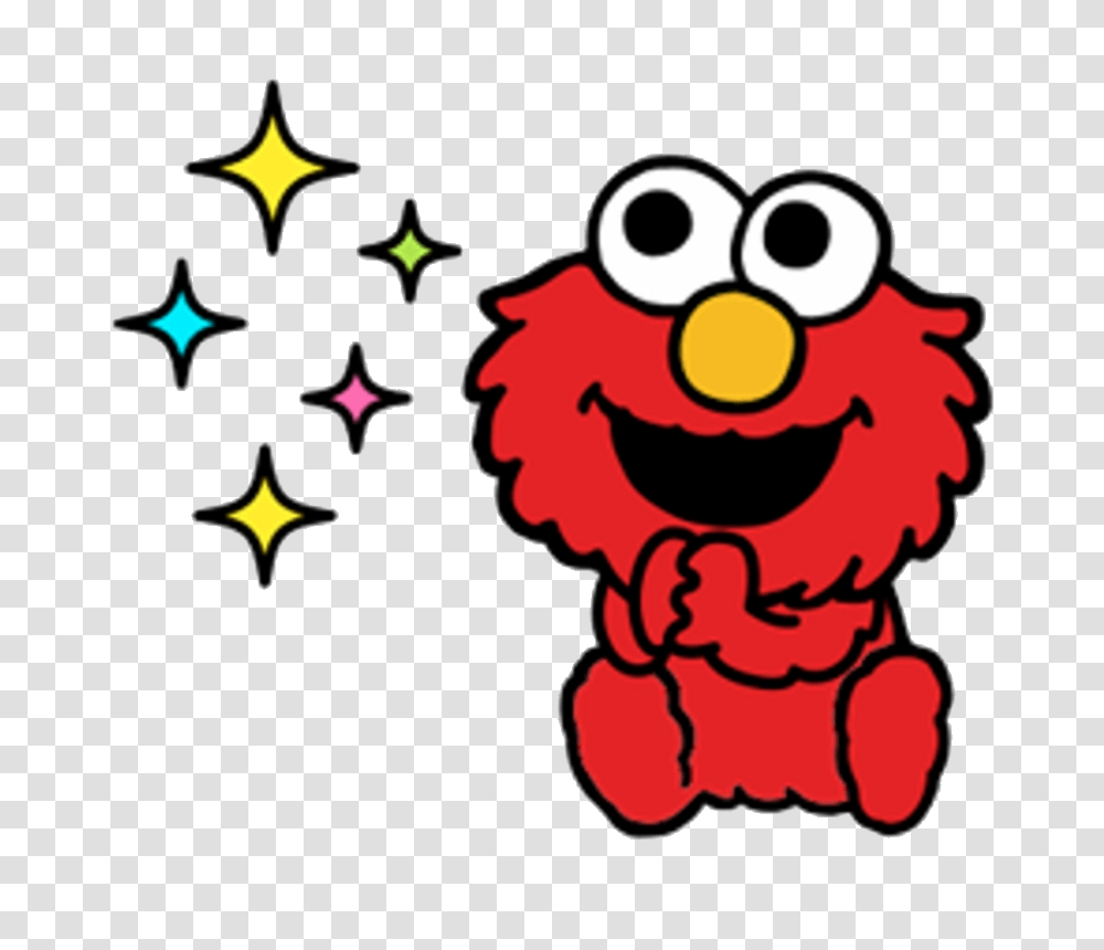 Elmo, Character, Star Symbol, Bird, Animal Transparent Png