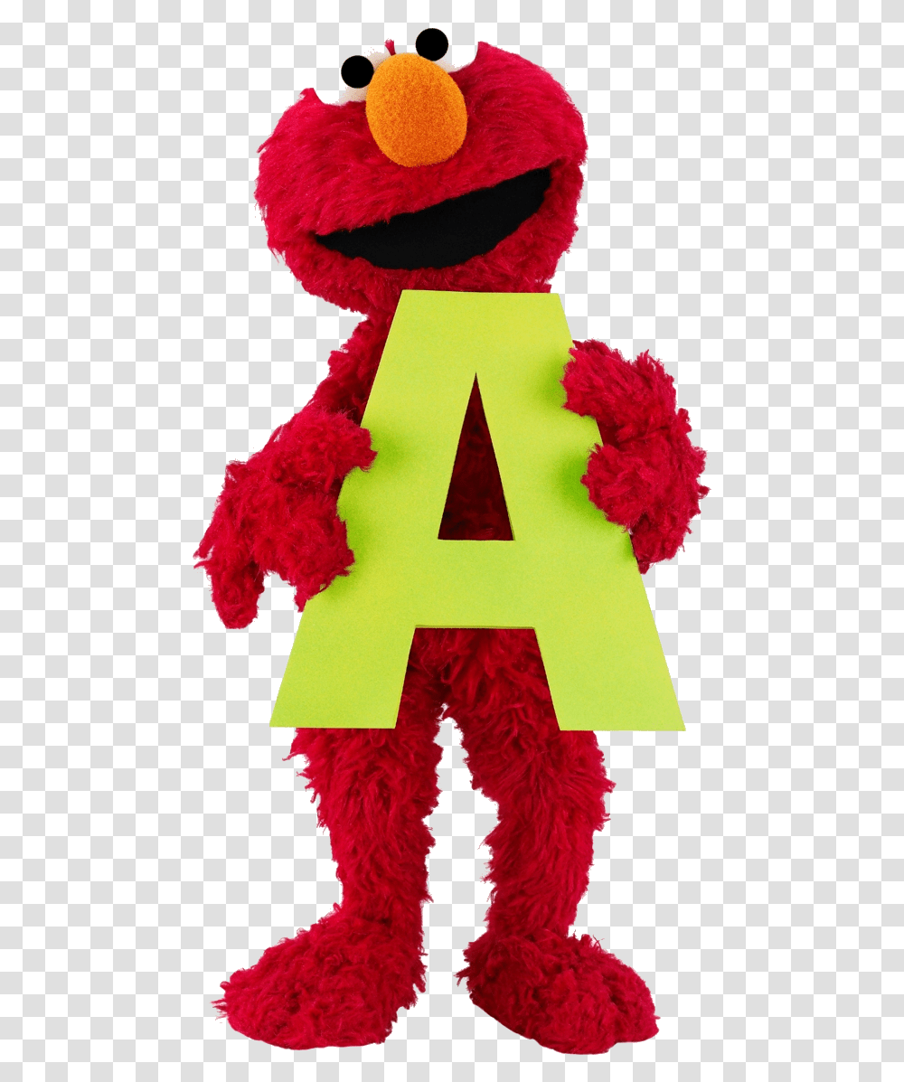 Elmo Images Free Download Elmo With The Letter, Pinata, Toy, Text, Alphabet Transparent Png