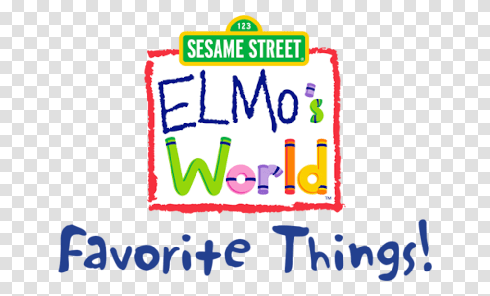 Elmo S Favorite Things Sesame Street Sign, Cake, Dessert, Label Transparent Png