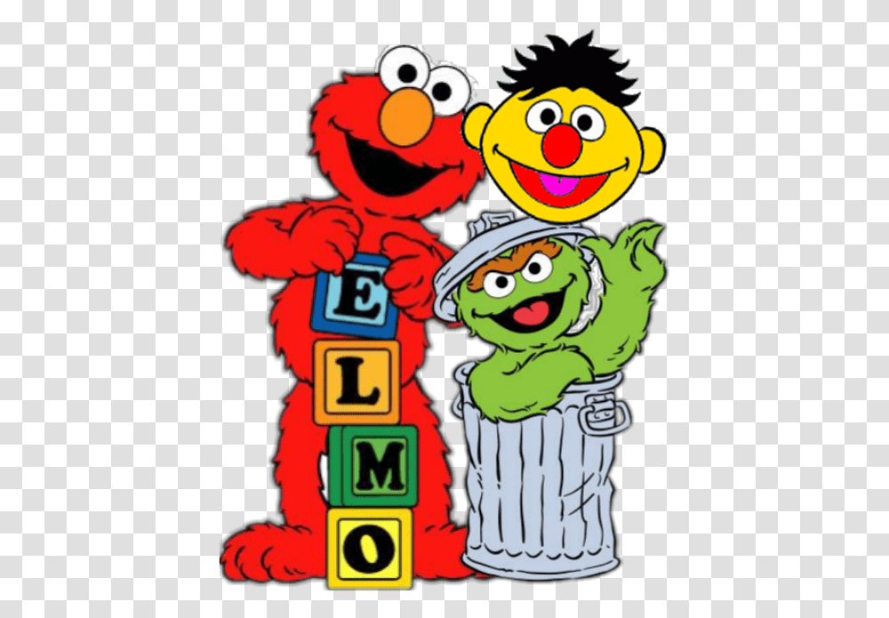 Elmo Sesame Street Birthday Banner Personalized Party Sesame Street Birthday, Alphabet, Plant, Number Transparent Png