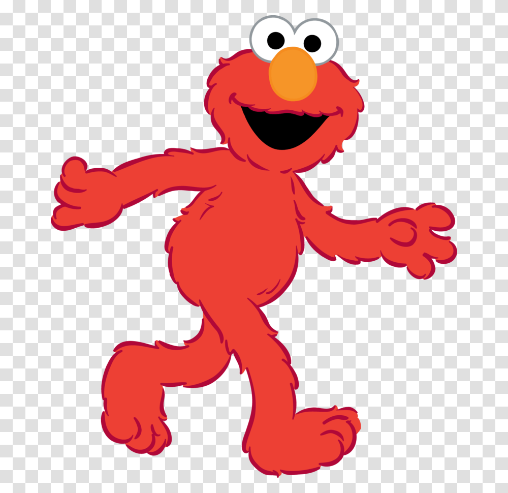 Elmo Walking Elmo Clipart Gif, Person, Human, Mascot, Cupid Transparent Png