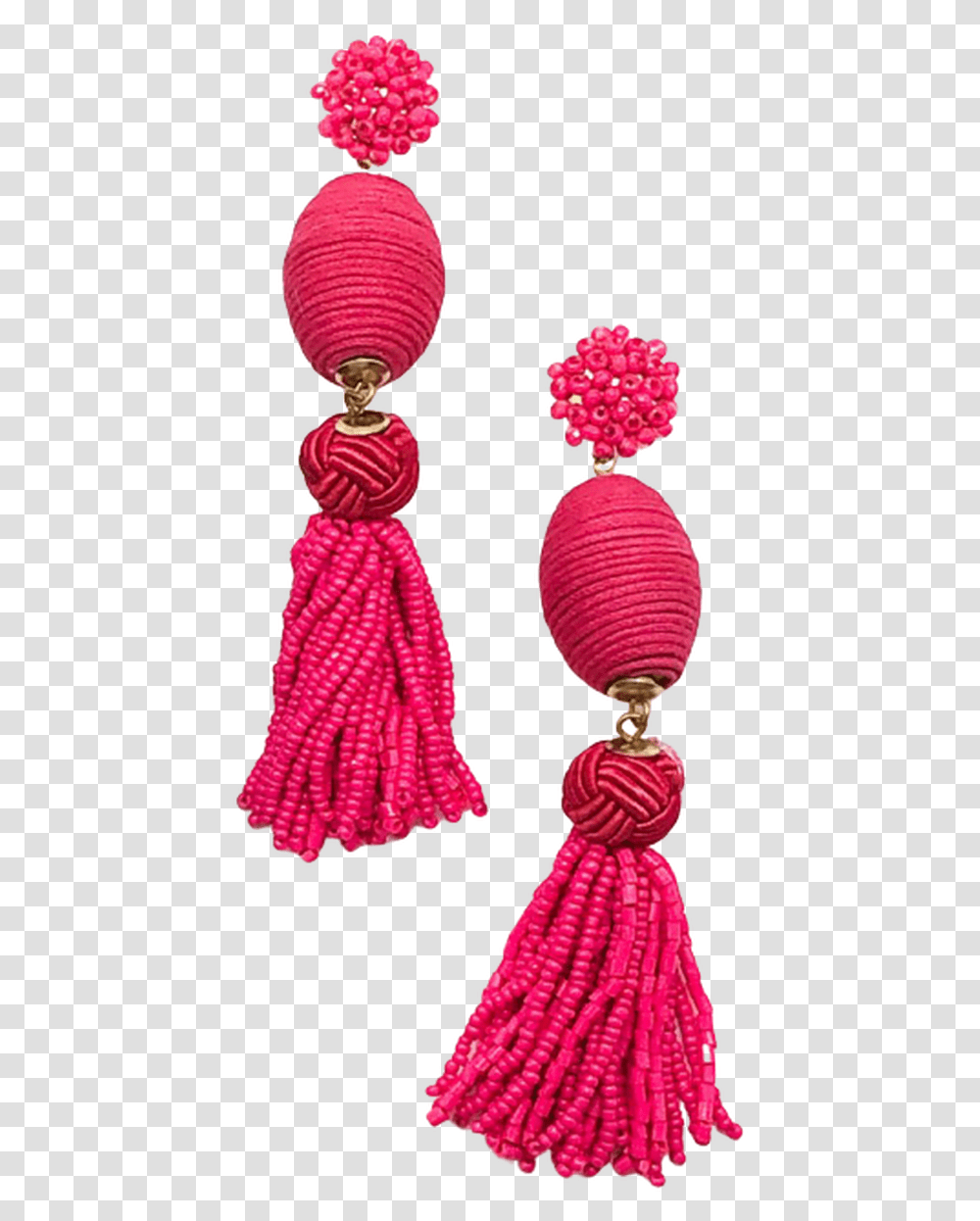 Eloise Tassels Pink Bead, Accessories, Accessory, Jewelry, Bead Necklace Transparent Png