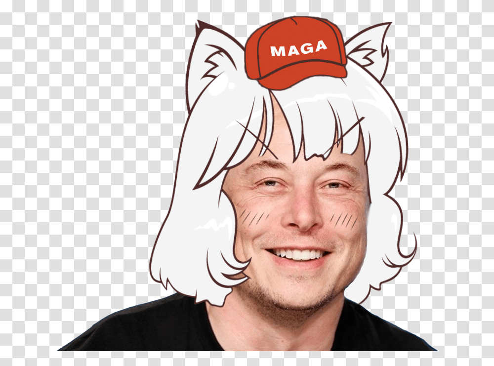 Elon Musk Anime Eyes Elon Musk In Anime, Face, Person, Pillow, Cushion Transparent Png