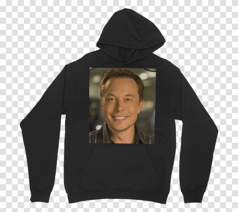 Elon Musk Classic Adult HoodieClass Lazyload Blur Up Hoodie, Apparel, Person, Human Transparent Png
