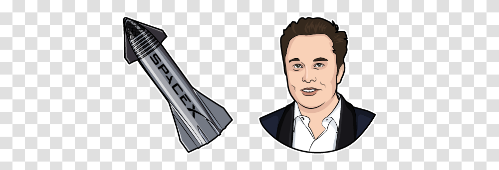 Elon Musk In 2020 Browser Extensions Famous People Worker, Person, Human, Face, Tool Transparent Png