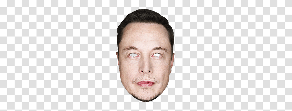 Elon Musk Masks Now Available To Public Alt Az, Face, Person, Human, Head Transparent Png