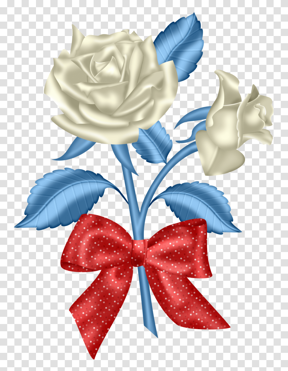 Elower Clipart Red And Blue, Plant, Flower, Blossom, Rose Transparent Png