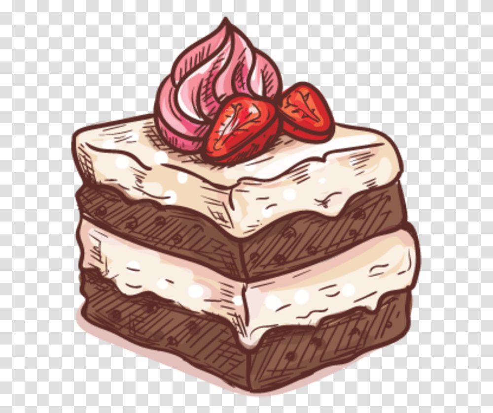 Elrees Cack Pic 10ccotn Cakes And Chocolate Vector, Birthday Cake, Dessert, Food, Torte Transparent Png