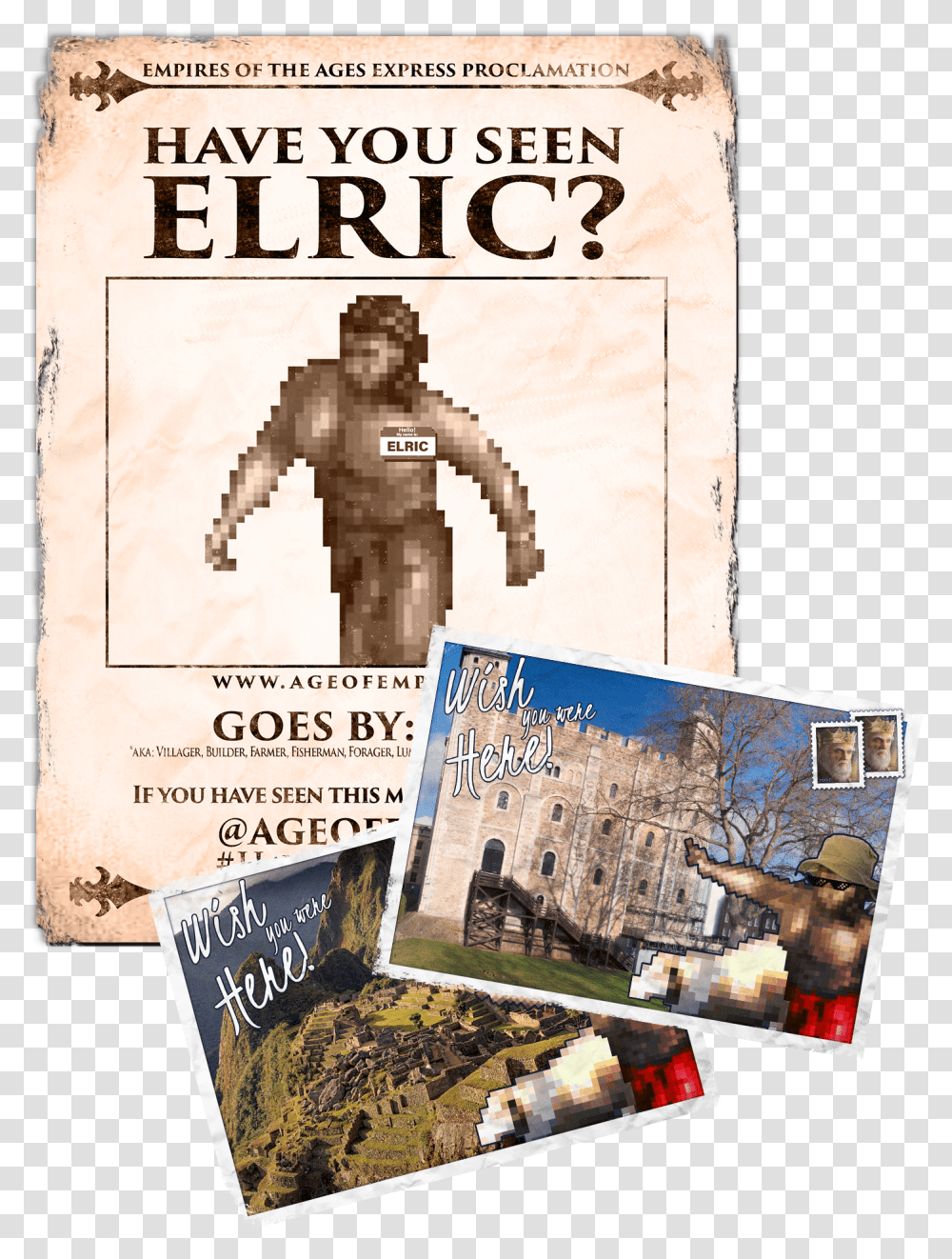 Elric Age Of Empires, Advertisement, Poster, Flyer, Paper Transparent Png