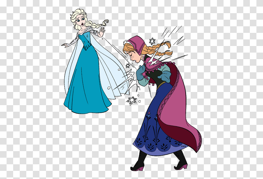 Elsa And Anna Cartoon Manga Comics Book Transparent Png Pngset