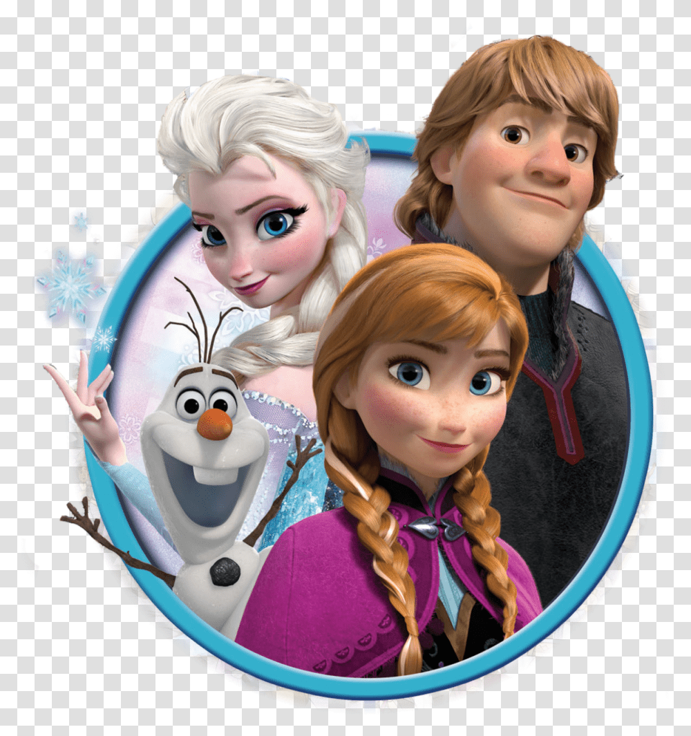 Elsa And Anna, Doll, Toy, Person, Human Transparent Png