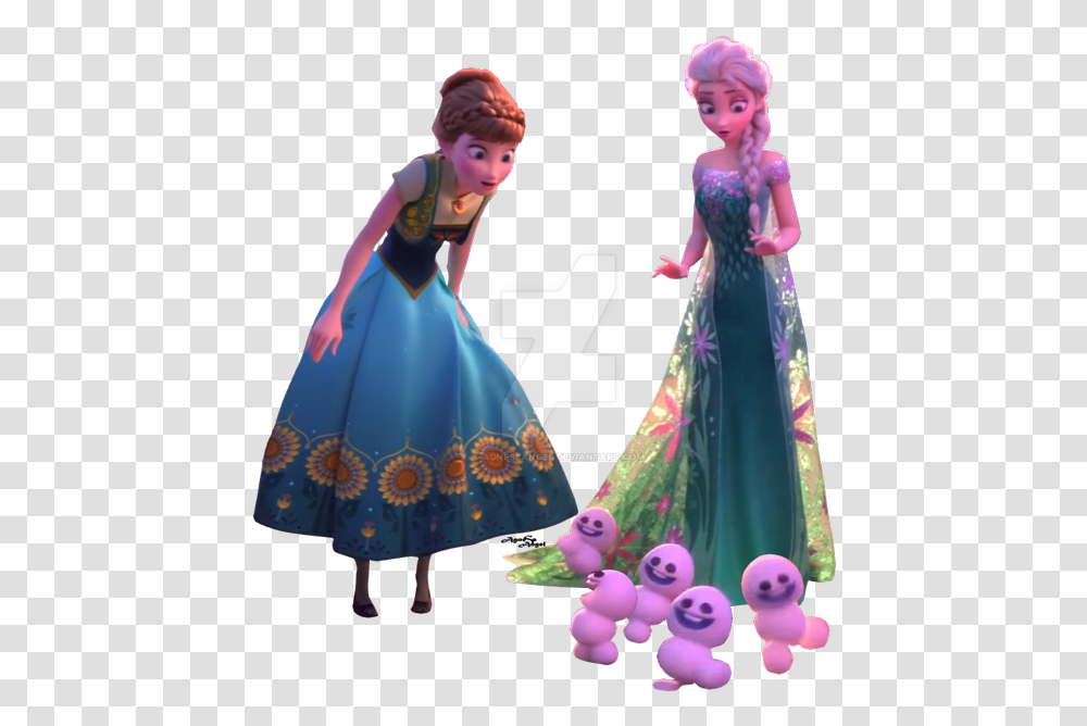 Elsa And Anna Ending, Dress, Female, Person Transparent Png