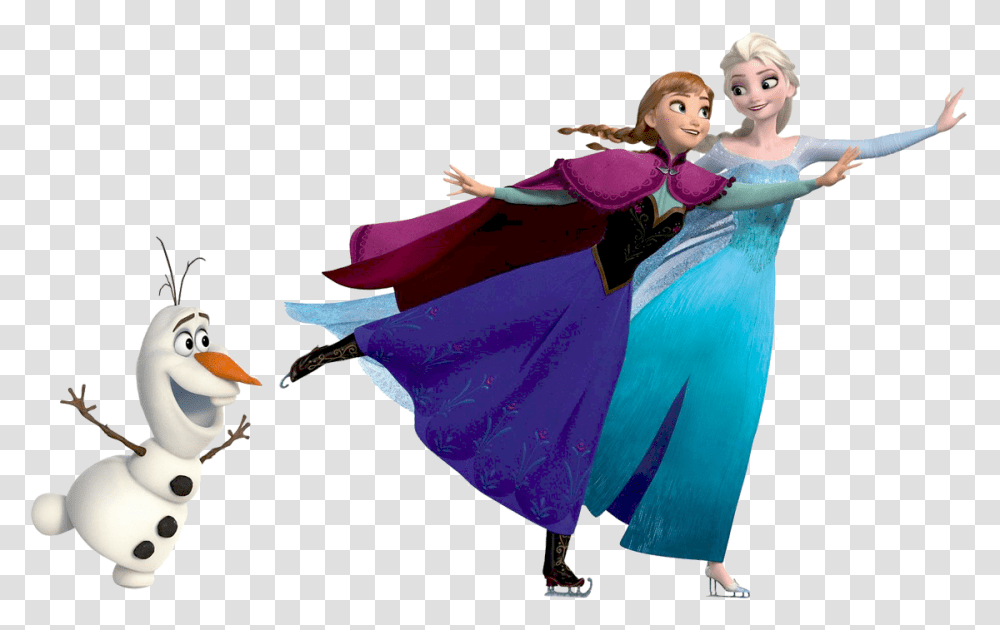 Elsa And Anna Frozen Anna Y Elsa Y Olaf, Dance Pose, Leisure Activities, Person Transparent Png