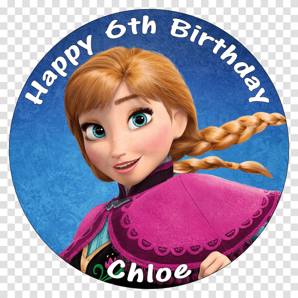 Elsa And Anna Princess Anna Frozen Personality, Label, Toy, Doll Transparent Png