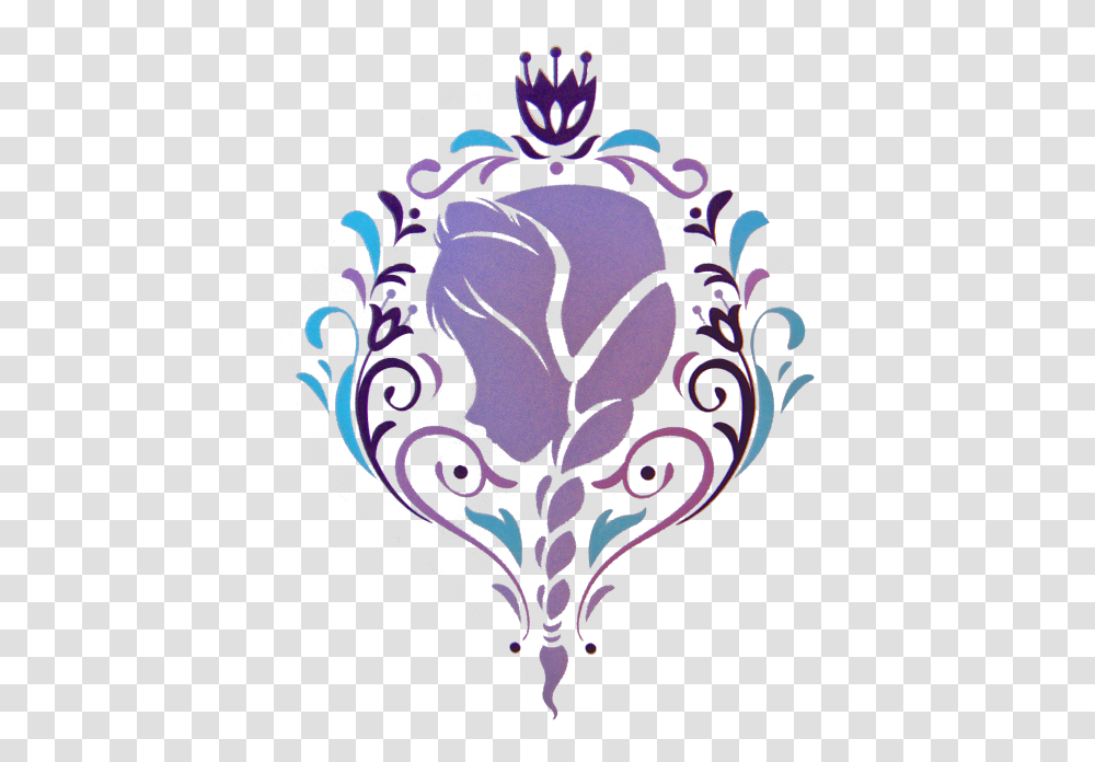 Elsa Anna Minnie Mouse Silhouette Visual Arts Frozen Silhouette Anna Elsa, Floral Design, Pattern, Painting Transparent Png