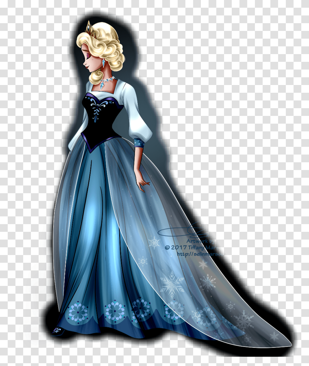 Elsa Arendelle Outfits, Apparel, Evening Dress, Robe Transparent Png
